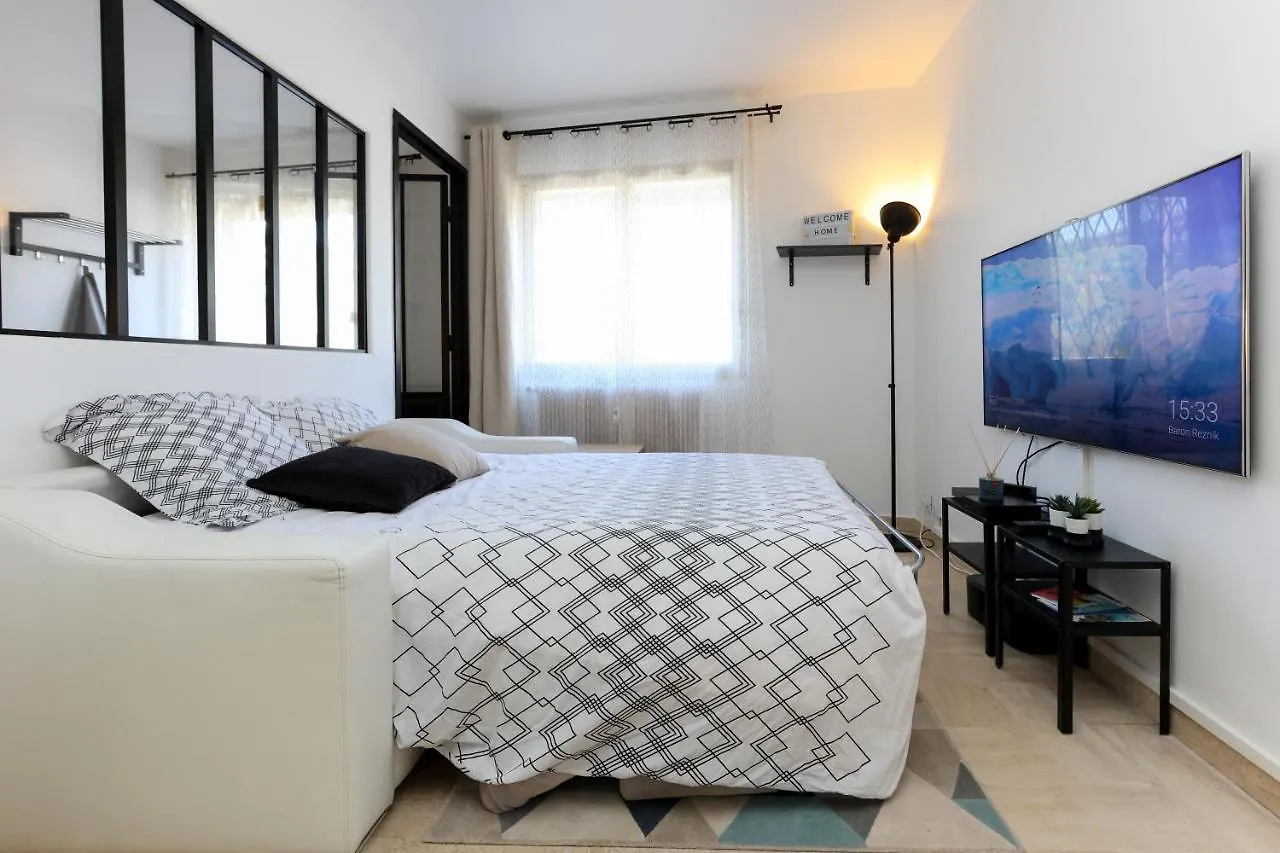 Ferienwohnung Palm Beach Pointe Croisette Modern Appart Parking Cannes Apartment